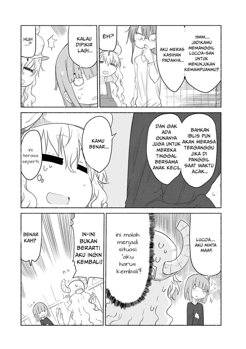 Kobayashi-san Chi no Maid Dragon Chapter 27 Bahasa Indonesia