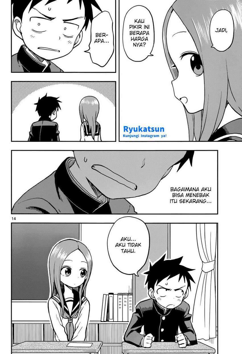 Karakai Jouzu no Takagi-san Chapter 117 Bahasa Indonesia