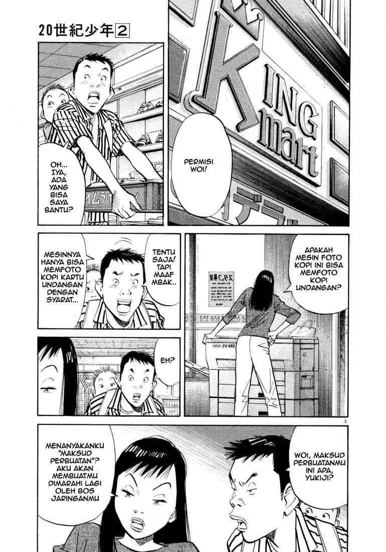 20th Century Boys Chapter 15 Bahasa Indonesia