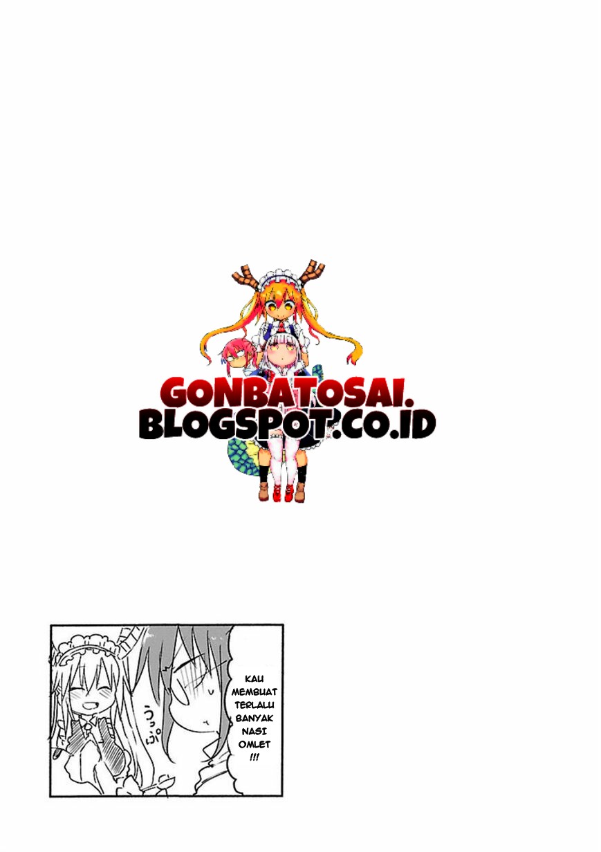 Kobayashi-san Chi no Maid Dragon Chapter 12 Bahasa Indonesia