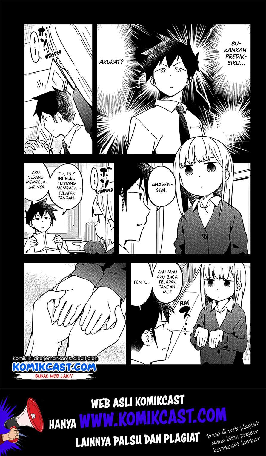 Aharen-san wa Hakarenai Chapter 33 Bahasa Indonesia