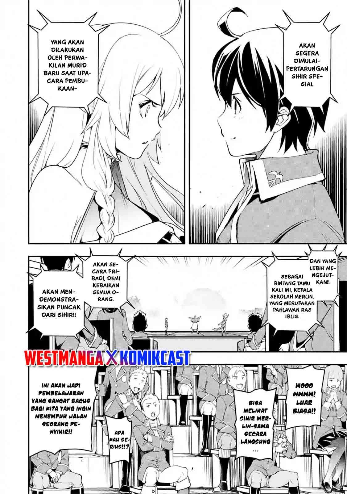 Rakudai Kenja no Gakuin Musou ~Nidome no Tensei, S-Rank Cheat Majutsushi Boukenroku~ Chapter 08.4 Bahasa Indonesia