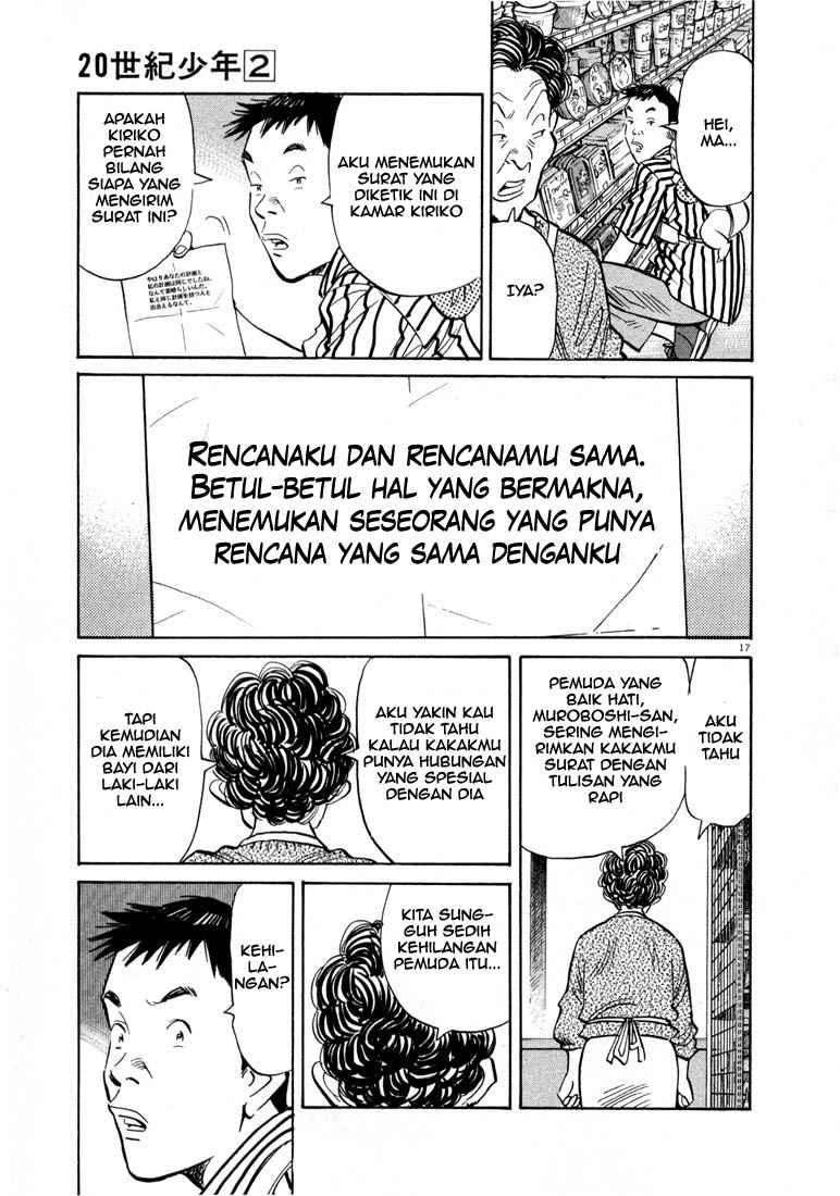 20th Century Boys Chapter 18 Bahasa Indonesia
