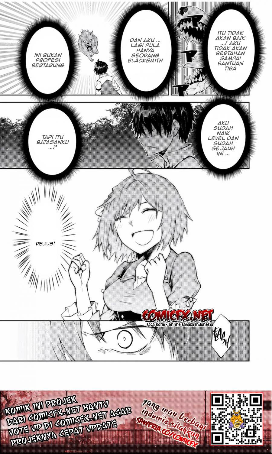 The Weakest Occupation “Blacksmith,” but It’s Actually the Strongest Chapter 27 Bahasa Indonesia