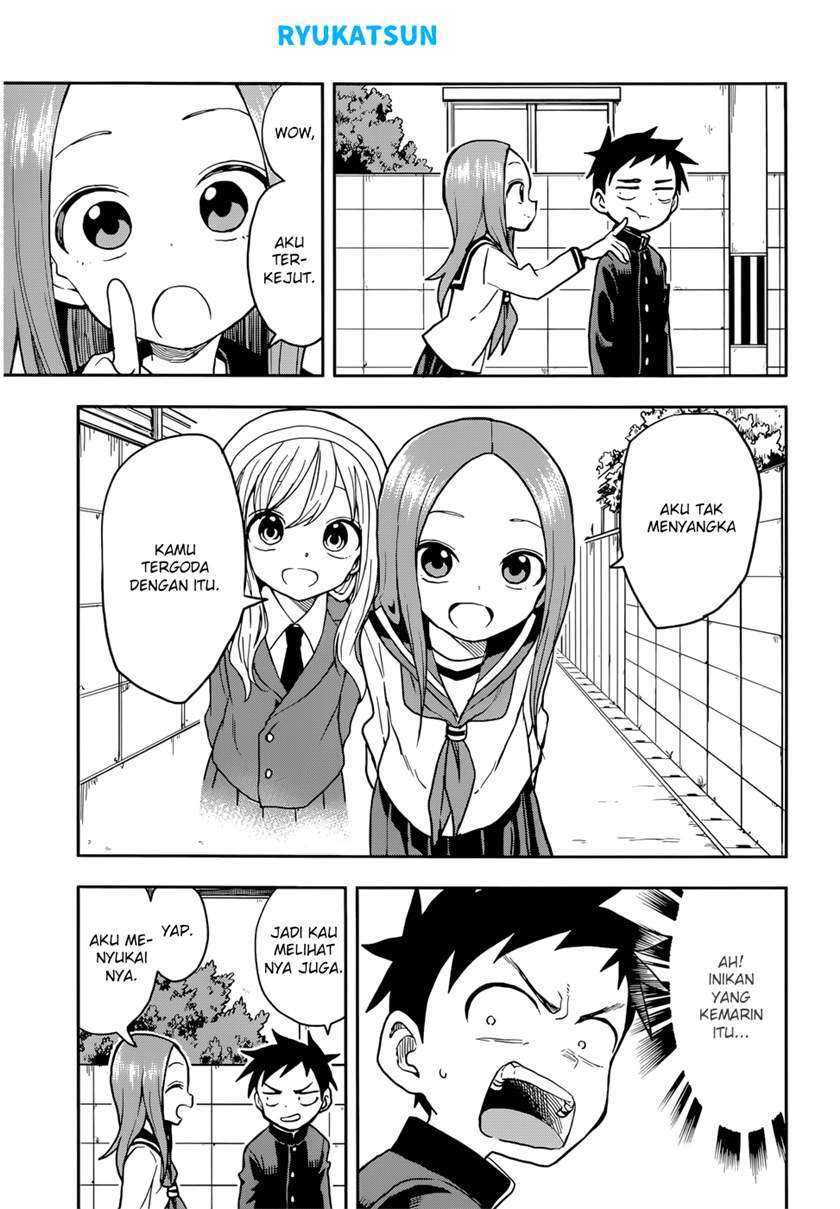 Karakai Jouzu no Takagi-san Chapter 132 Bahasa Indonesia