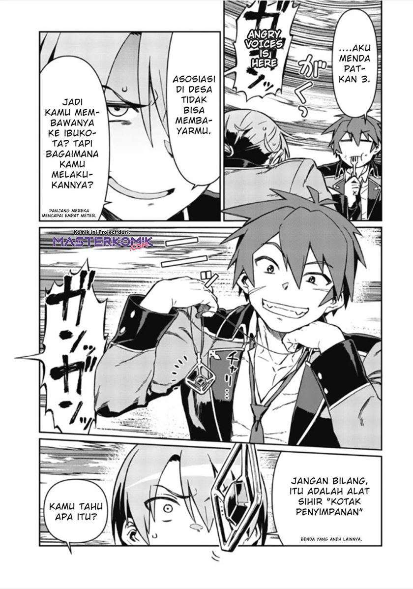 Daikenja no Manadeshi: Bougyo Mahou no Susume Chapter 04.1 Bahasa Indonesia