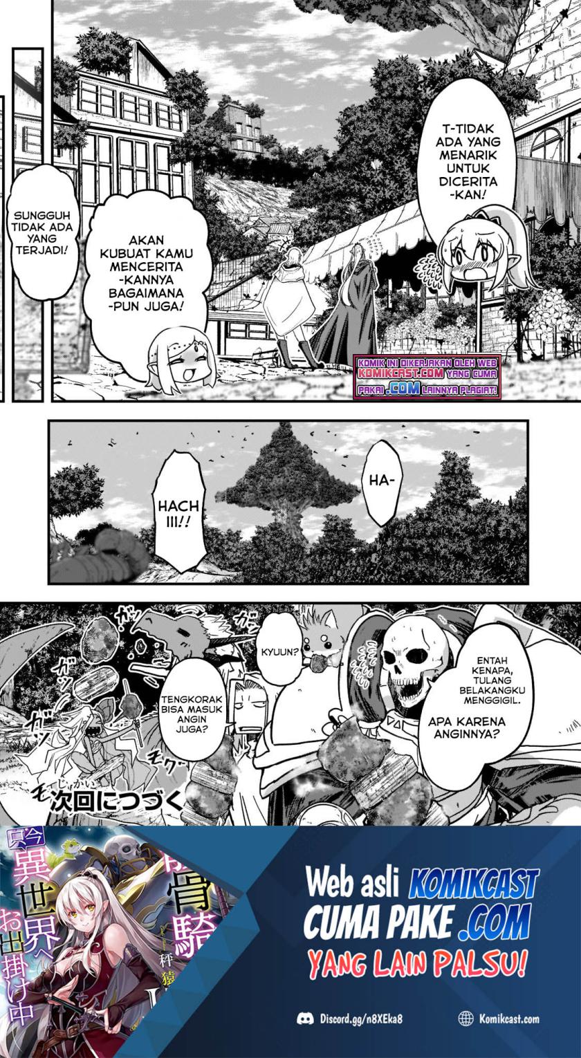 Gaikotsu Kishi-sama, Tadaima Isekai e Odekakechuu Chapter 49 Bahasa Indonesia