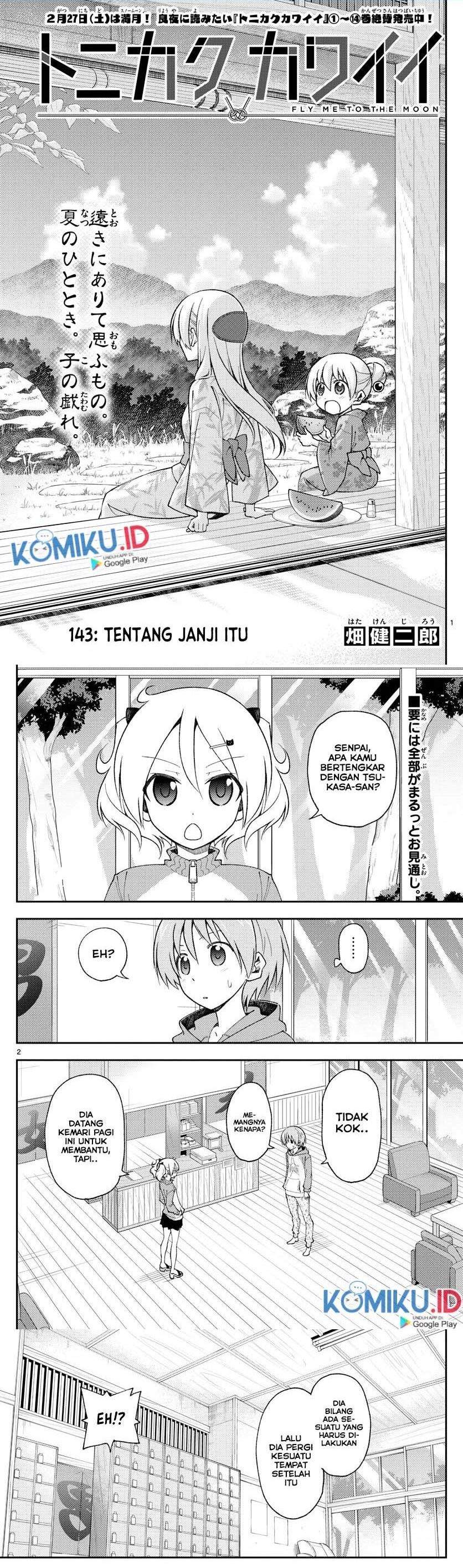 Tonikaku Kawaii Chapter 143 Bahasa Indonesia