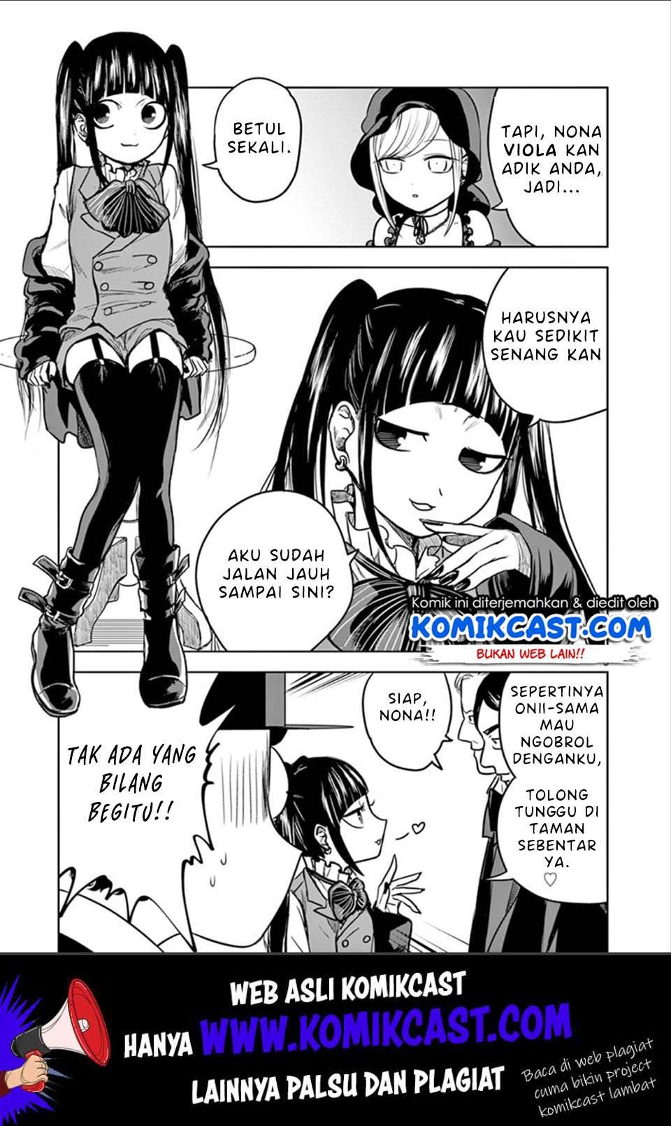 The Duke of Death and his Black Maid Chapter 17 Bahasa Indonesia