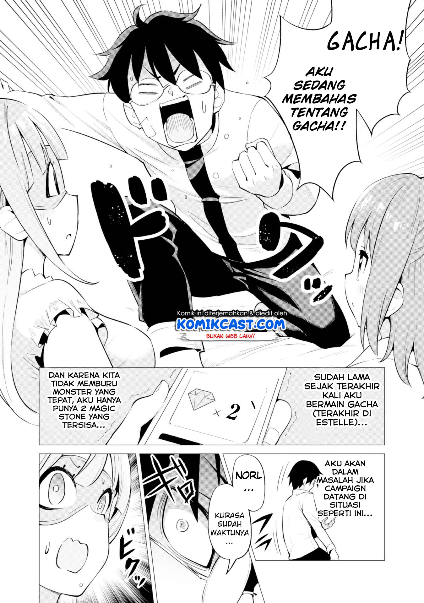 Gacha wo Mawashite Nakama wo Fuyasu Saikyou no Bishoujo Gundan wo Tsukuriagero Chapter 11 Bahasa Indonesia