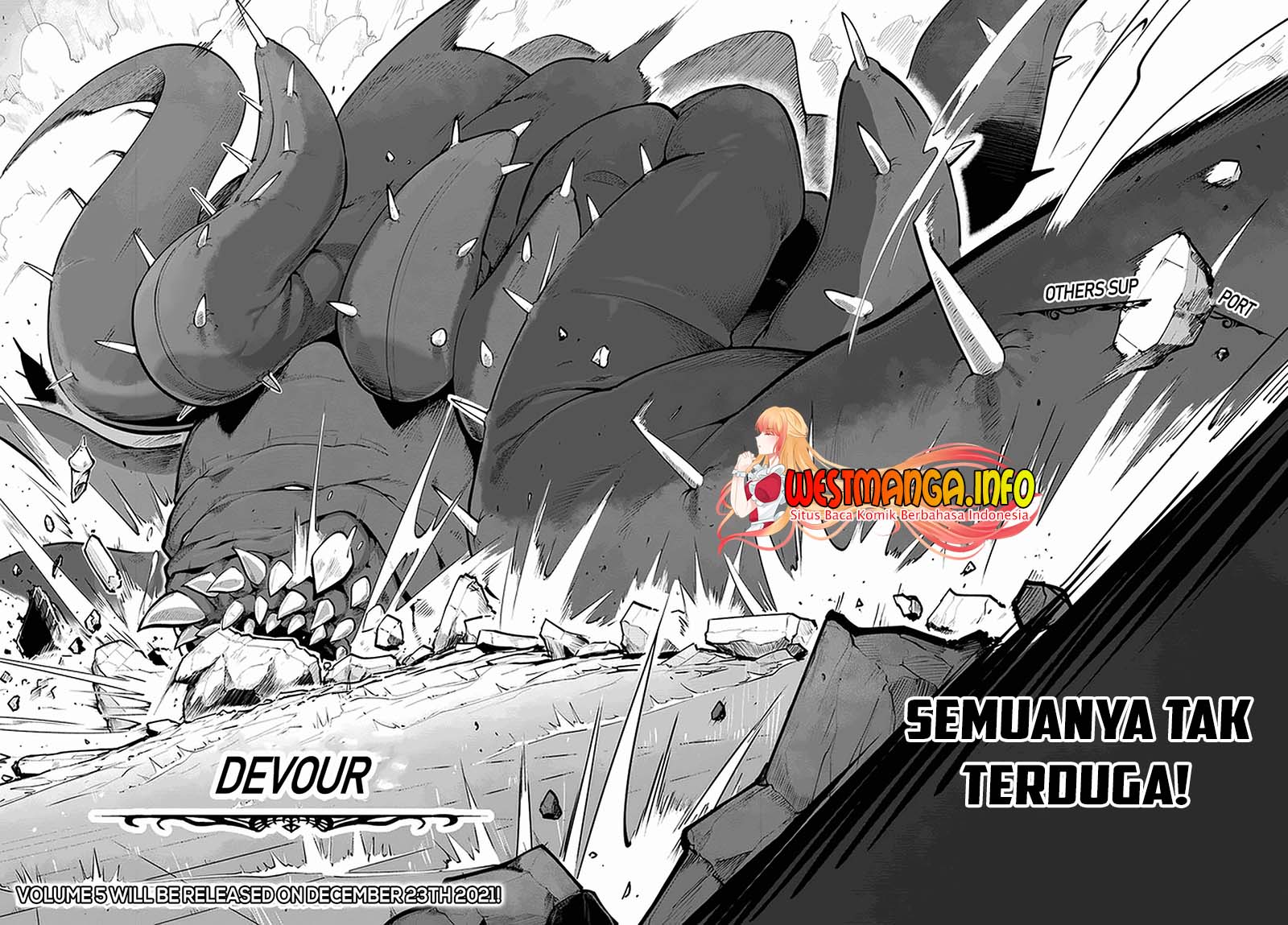 Sekai Saikyou no Kouei: Meikyuukoku no Shinjin Tansakusha Chapter 21.2 Bahasa Indonesia