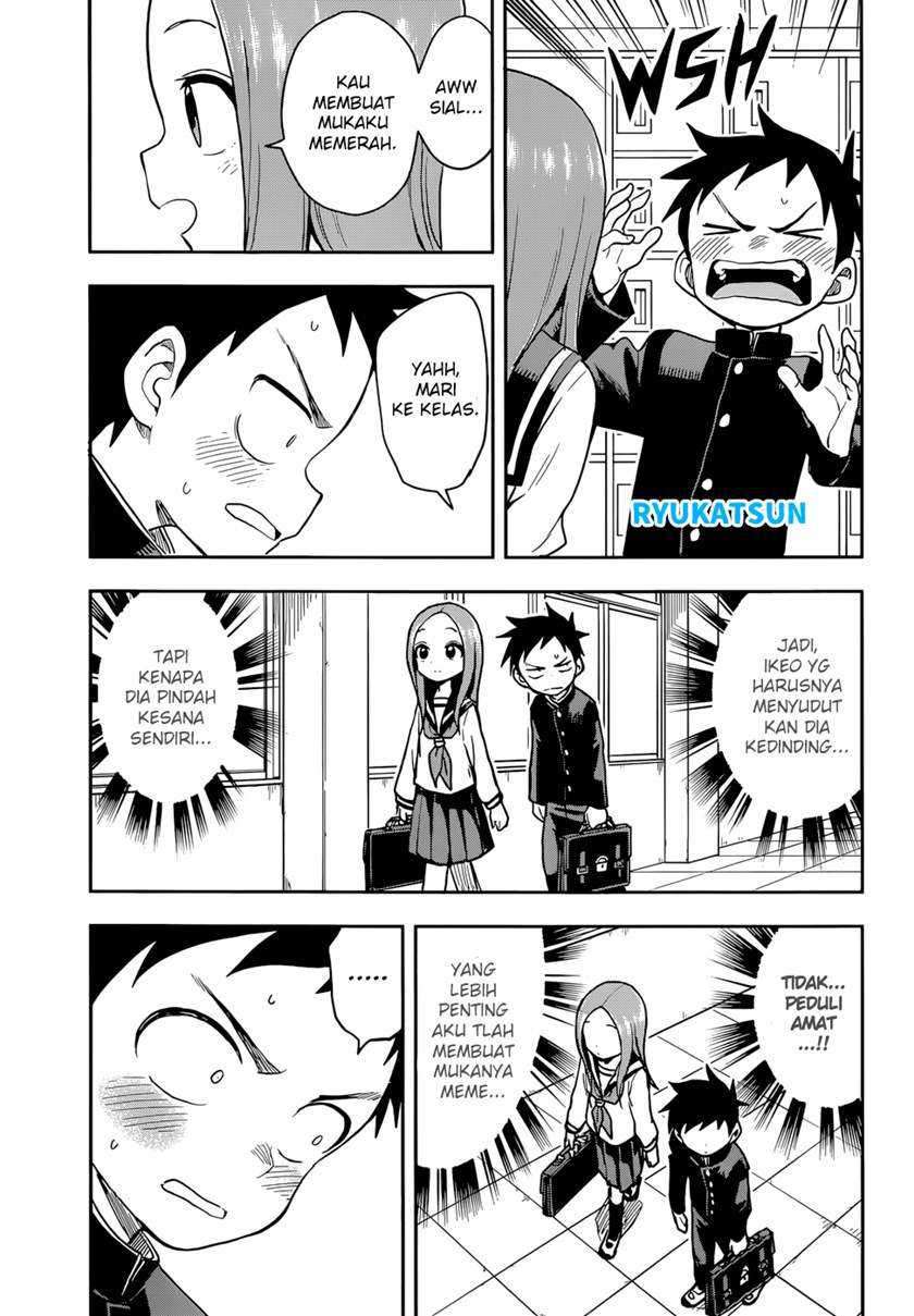 Karakai Jouzu no Takagi-san Chapter 132 Bahasa Indonesia