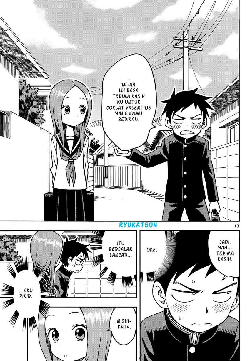 Karakai Jouzu no Takagi-san Chapter 99 Bahasa Indonesia