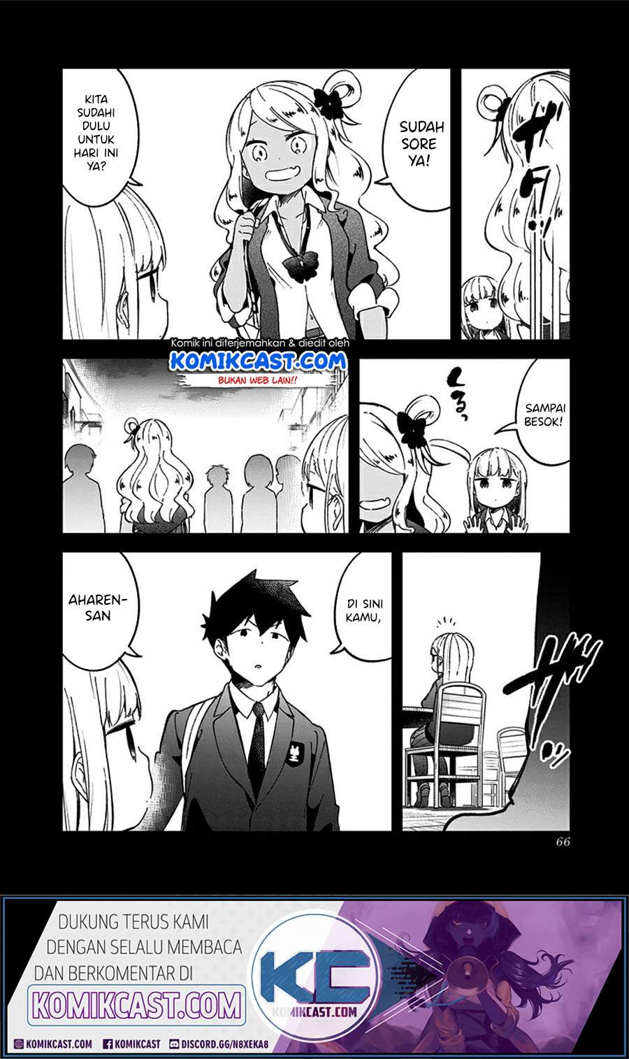 Aharen-san wa Hakarenai Chapter 71 Bahasa Indonesia