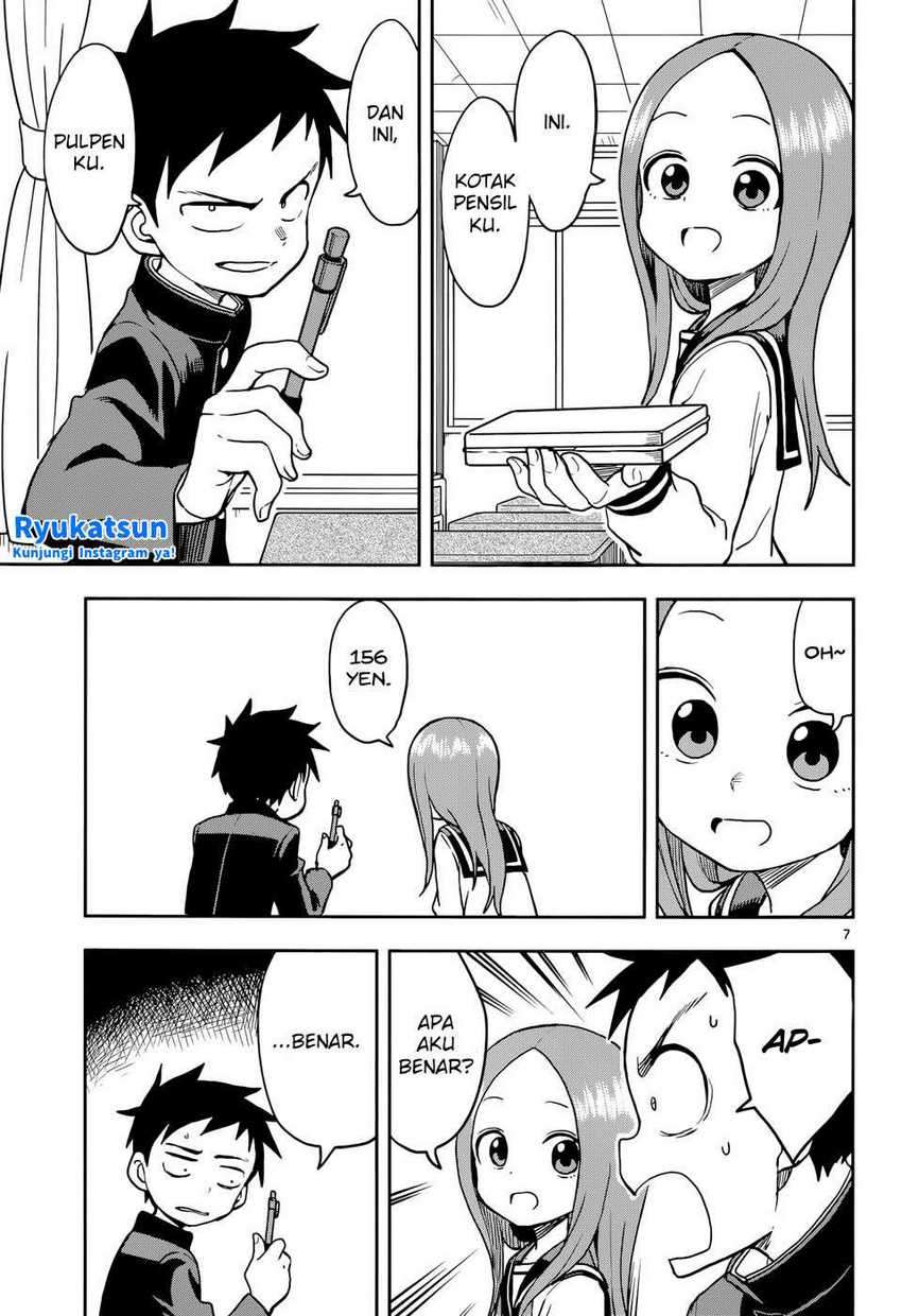 Karakai Jouzu no Takagi-san Chapter 117 Bahasa Indonesia