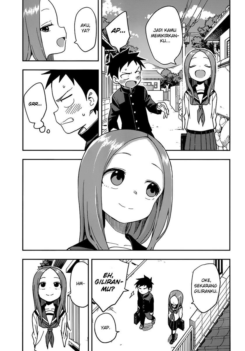 Karakai Jouzu no Takagi-san Chapter 143 Bahasa Indonesia