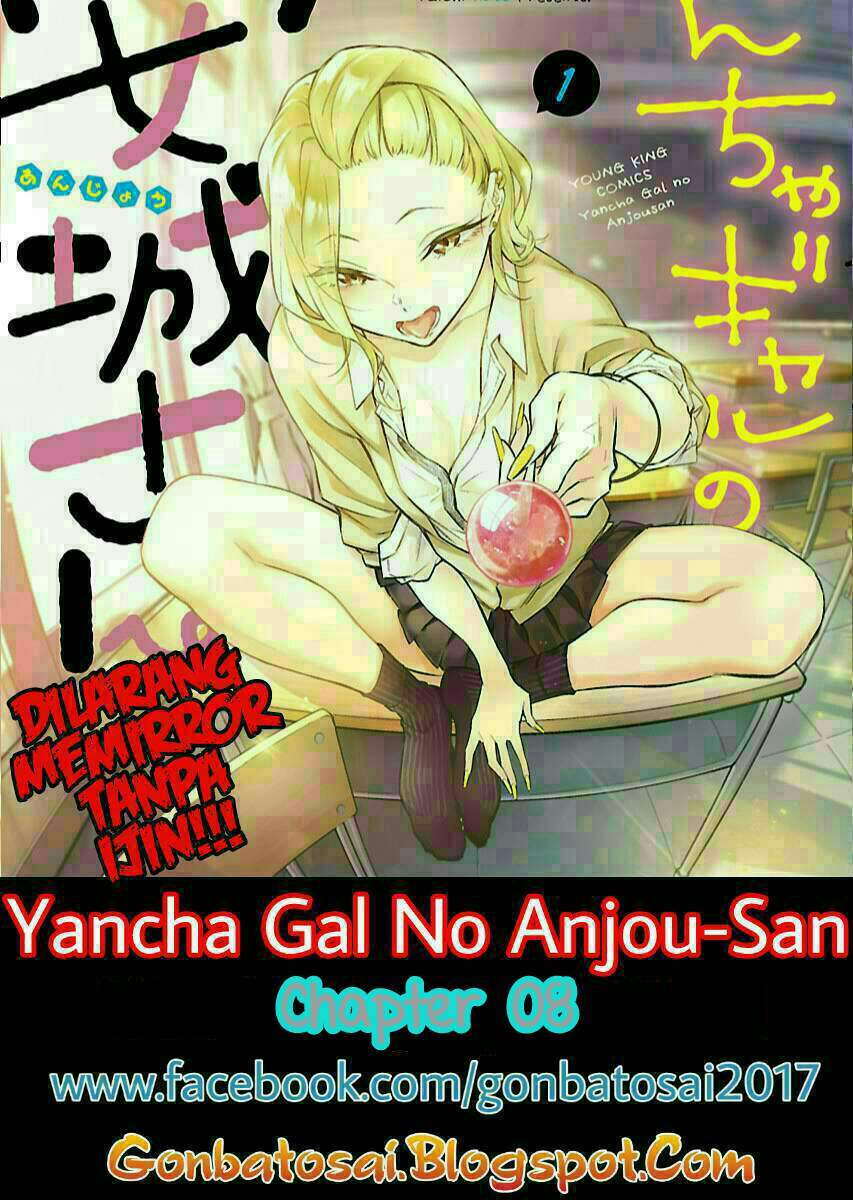 Yancha Gal no Anjou-san Chapter 08 Bahasa Indonesia