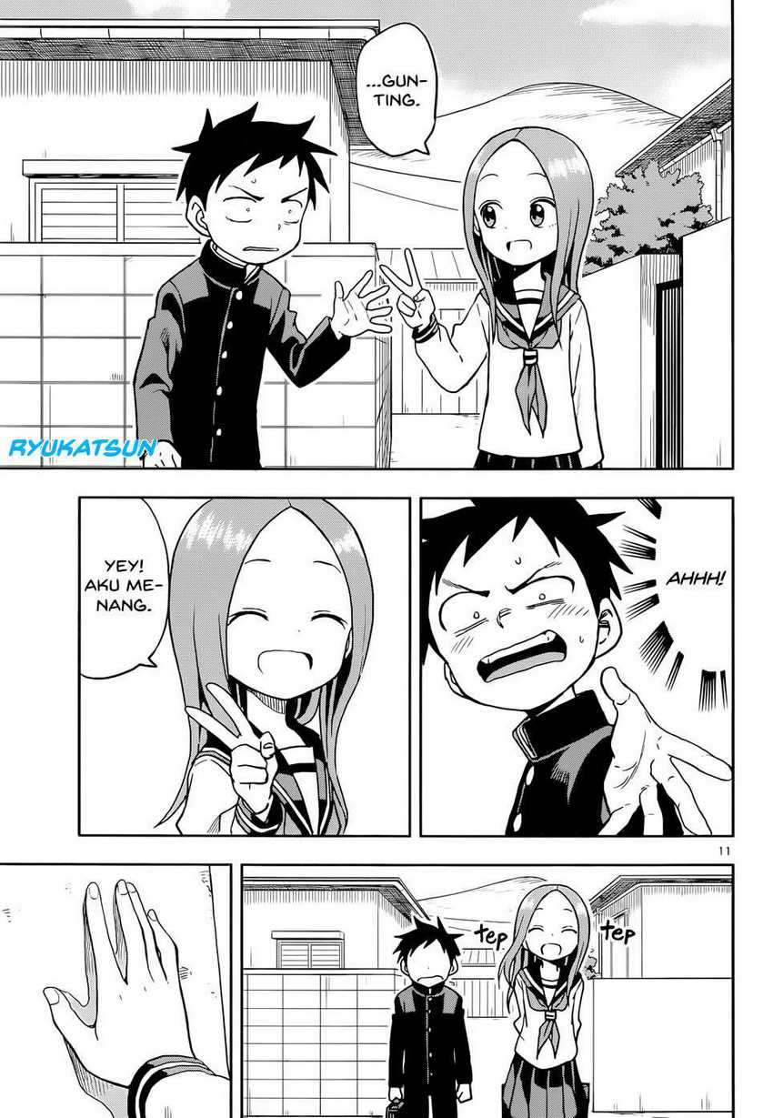 Karakai Jouzu no Takagi-san Chapter 110 Bahasa Indonesia