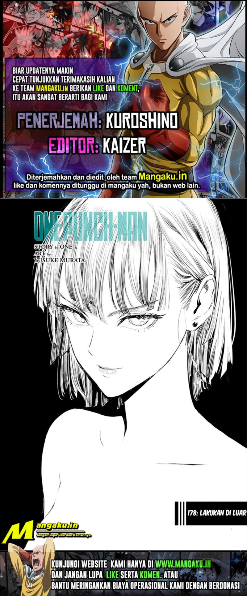 One Punch-Man Chapter 228 Bahasa Indonesia