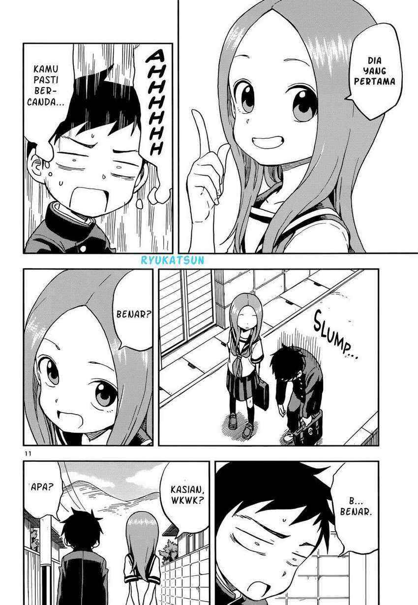 Karakai Jouzu no Takagi-san Chapter 95 Bahasa Indonesia