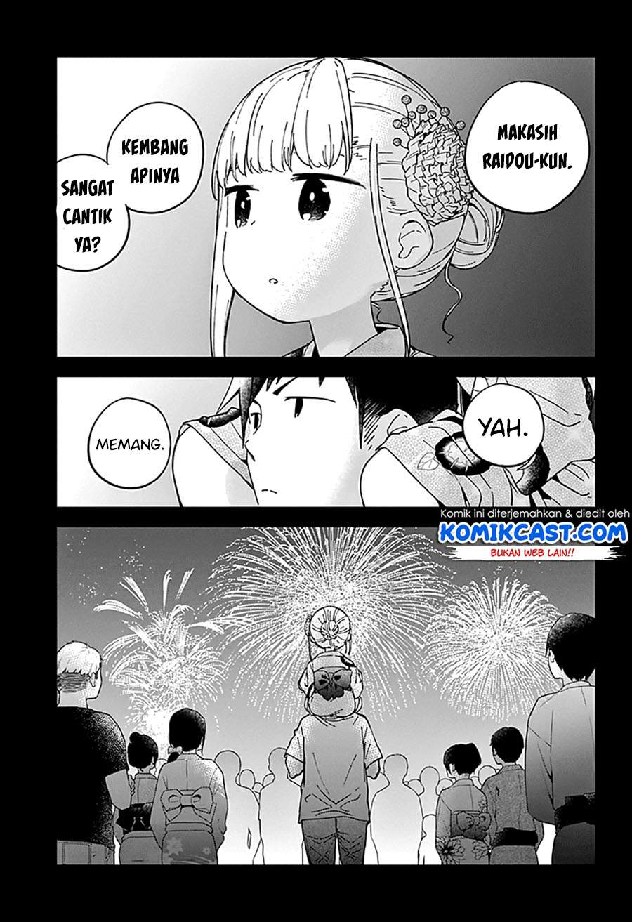 Aharen-san wa Hakarenai Chapter 45 Bahasa Indonesia