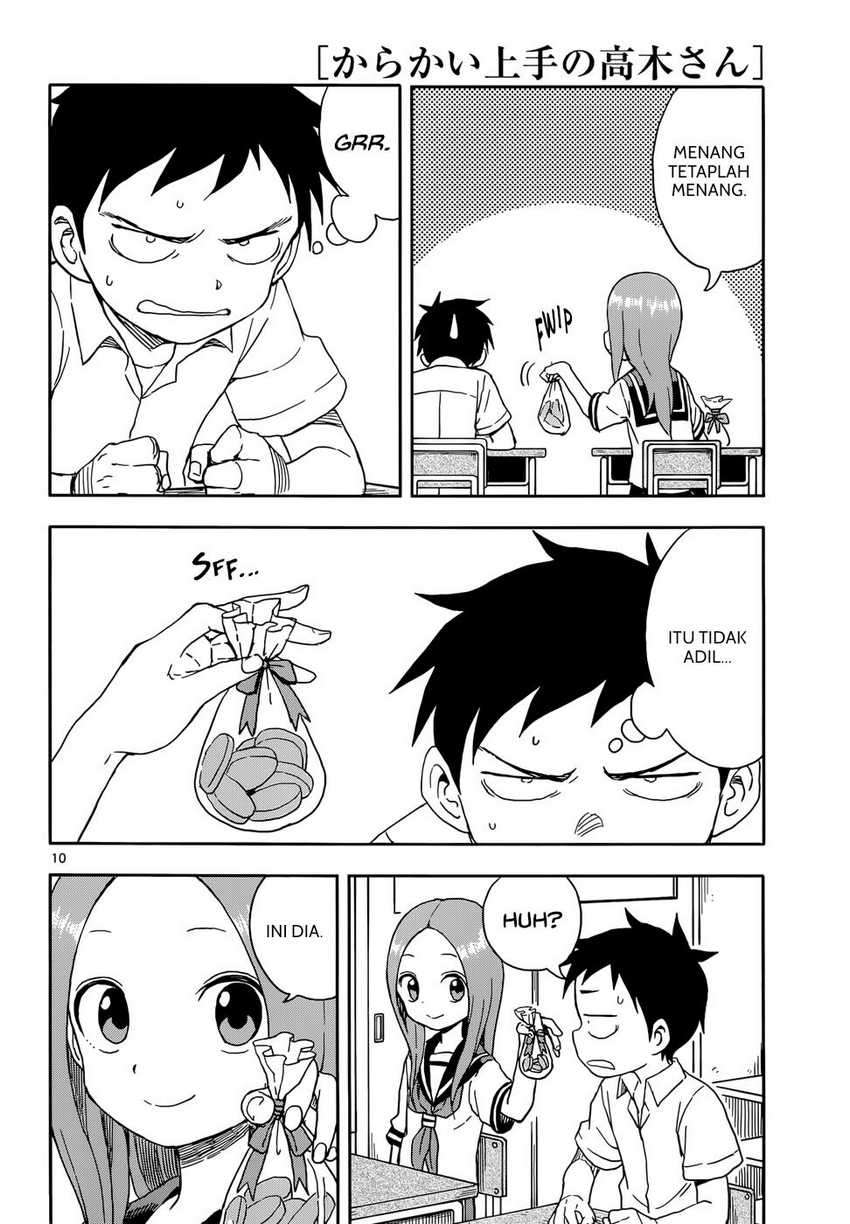 Karakai Jouzu no Takagi-san Chapter 88 Bahasa Indonesia