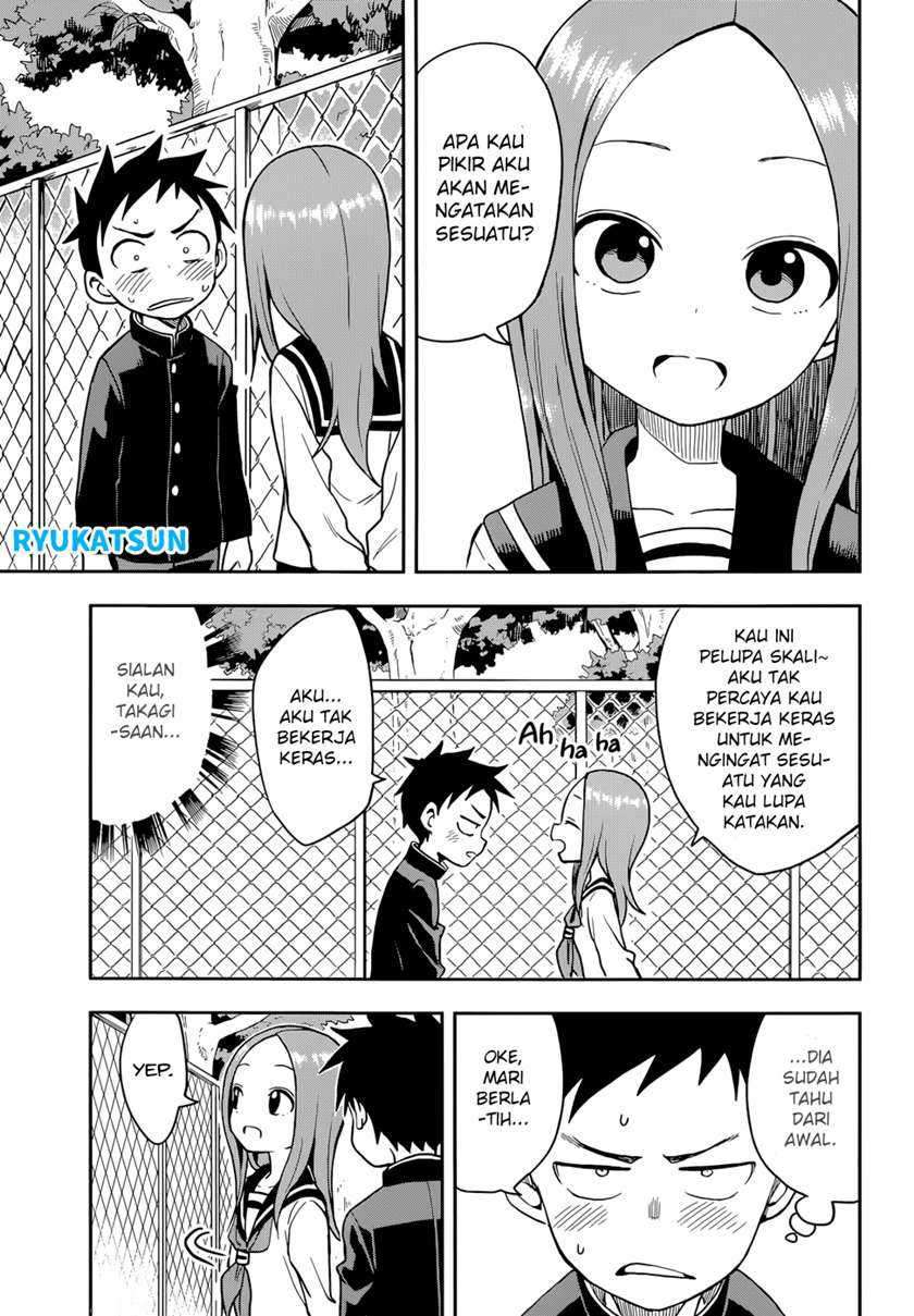 Karakai Jouzu no Takagi-san Chapter 129 Bahasa Indonesia