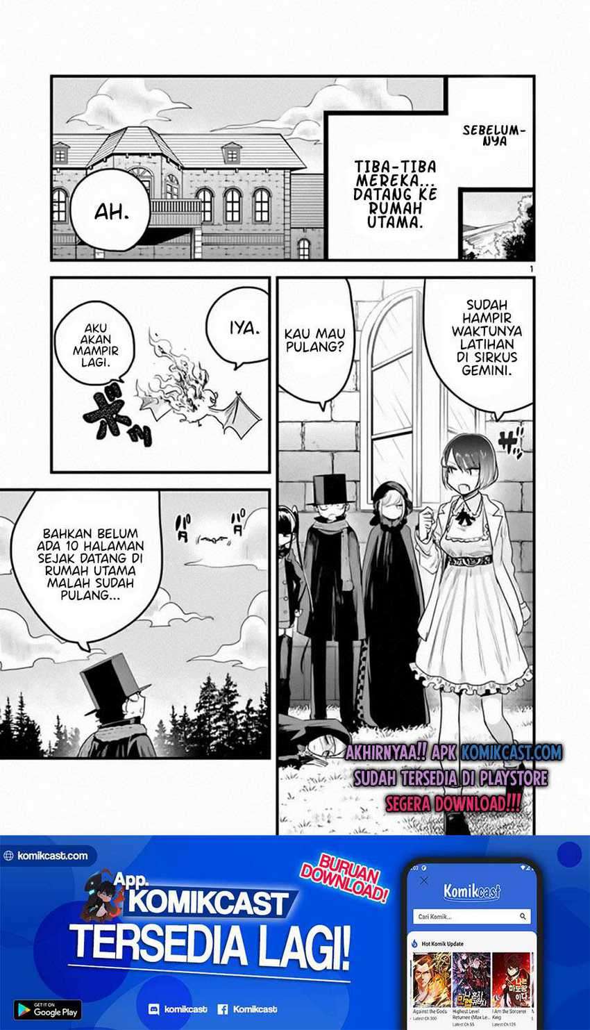 The Duke of Death and his Black Maid Chapter 176 Bahasa Indonesia