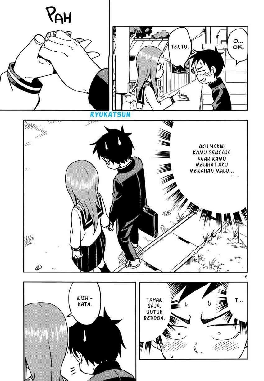 Karakai Jouzu no Takagi-san Chapter 100 Bahasa Indonesia