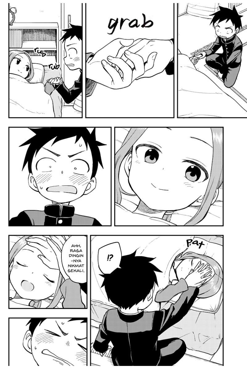 Karakai Jouzu no Takagi-san Chapter 160 Bahasa Indonesia