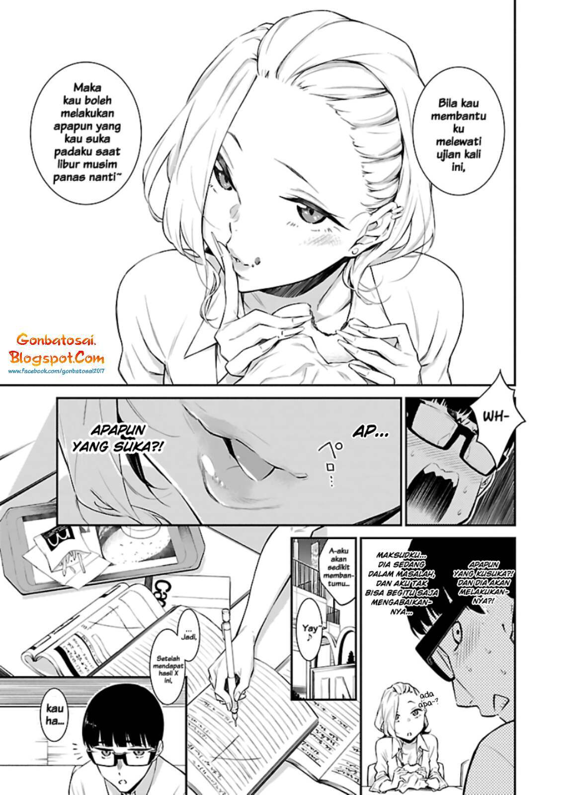 Yancha Gal no Anjou-san Chapter 12 Bahasa Indonesia