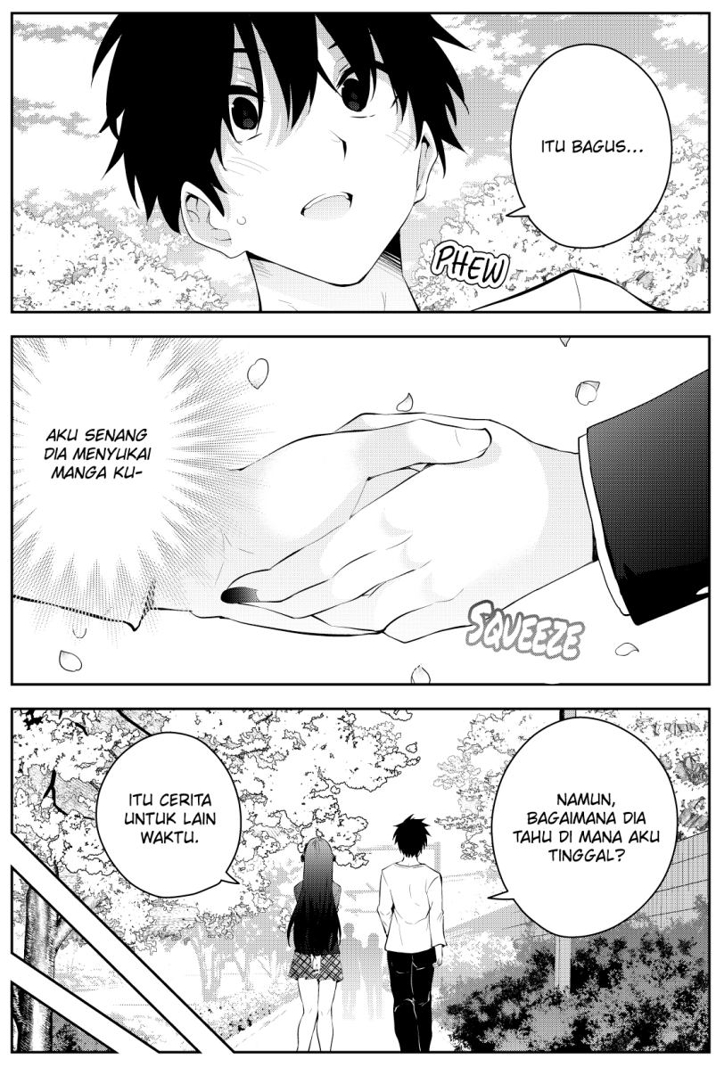 Mishiranu Joshikousei ni Kankensareta Mangaka no Hanashi Chapter 48 Bahasa Indonesia