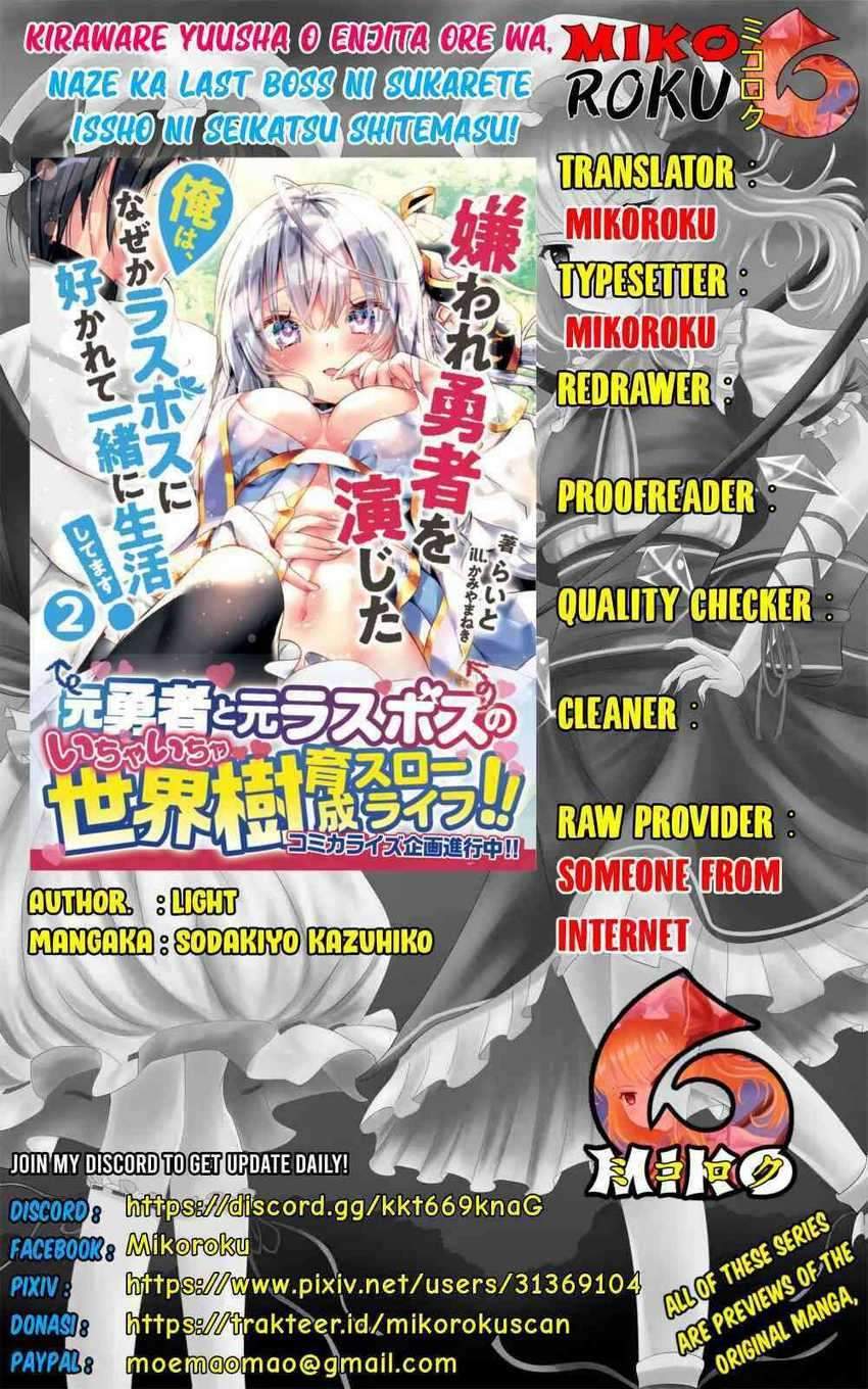 Kiraware Yuusha O Enjita Ore Wa, Naze Ka Last Boss Ni Sukarete Issho Ni Seikatsu Shitemasu! Chapter 05 Bahasa Indonesia