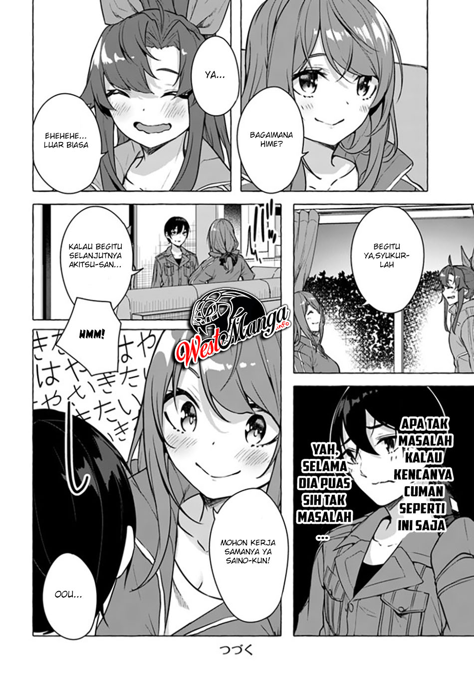 Sekkusu and danjon! ~ Wagaya no chika ni, H kaisū = reberu no danjon ga shutsugen shita?! Chapter 18 Bahasa Indonesia