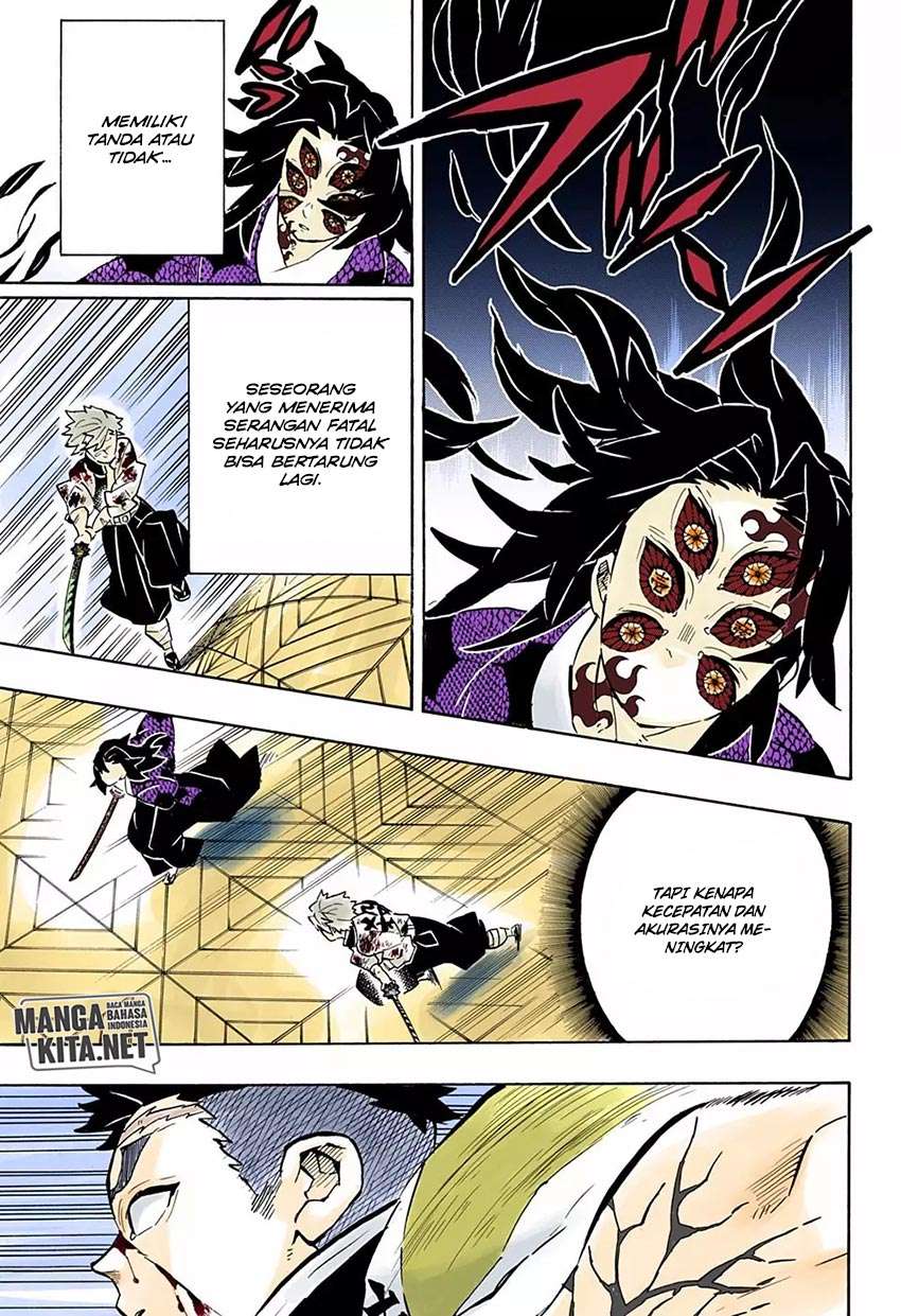 Kimetsu no Yaiba Chapter 171 (warna) Bahasa Indonesia