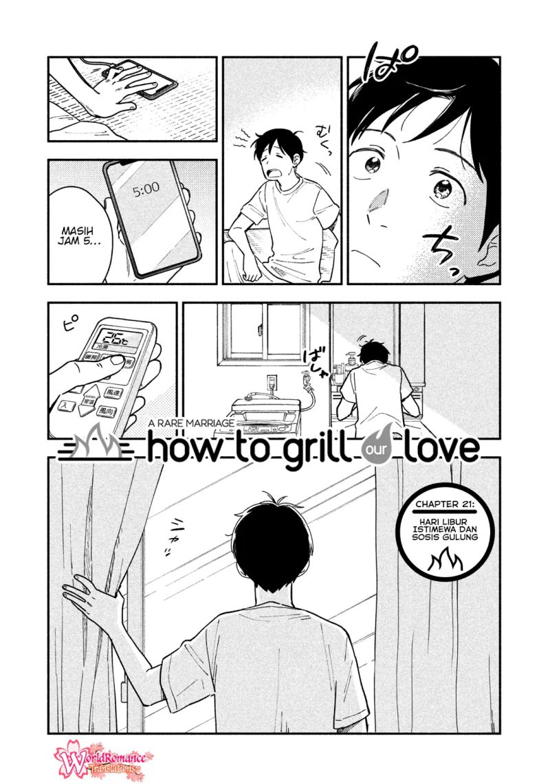 A Rare Marriage: How to Grill Our Love Chapter 21 Bahasa Indonesia