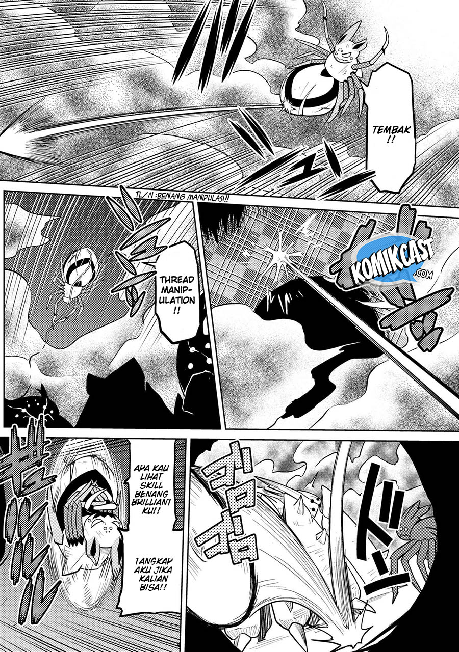 Kumo Desu ga, Nani ka? Chapter 40.2 Bahasa Indonesia