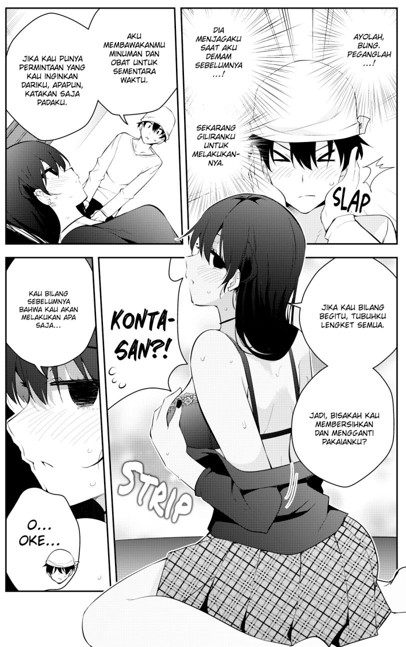 Mishiranu Joshikousei ni Kankensareta Mangaka no Hanashi Chapter 46 Bahasa Indonesia