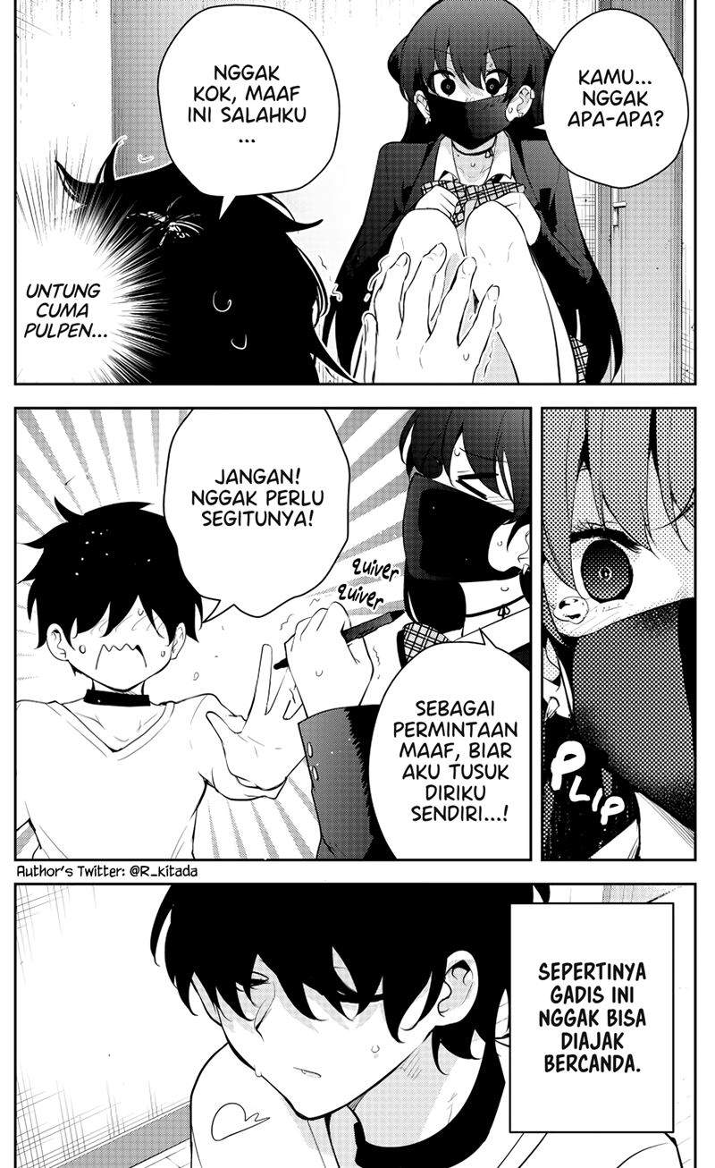 The Story of When I Was Confined by an Unknown High School Girl Chapter 16 Bahasa Indonesia