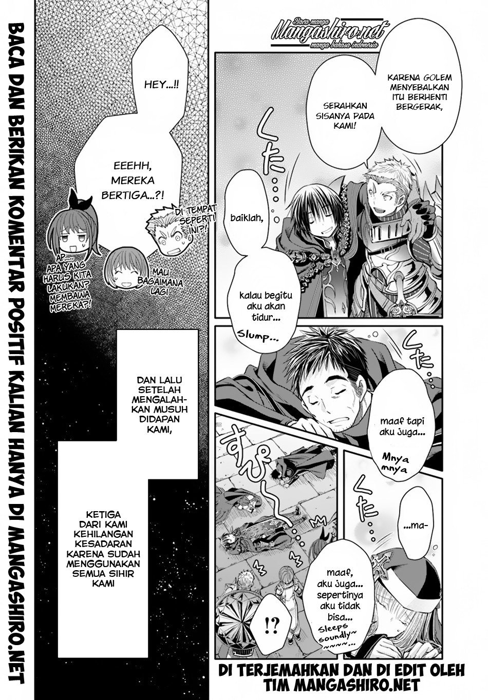 Hachinan tte, Sore wa Nai Deshou! Chapter 34 Bahasa Indonesia