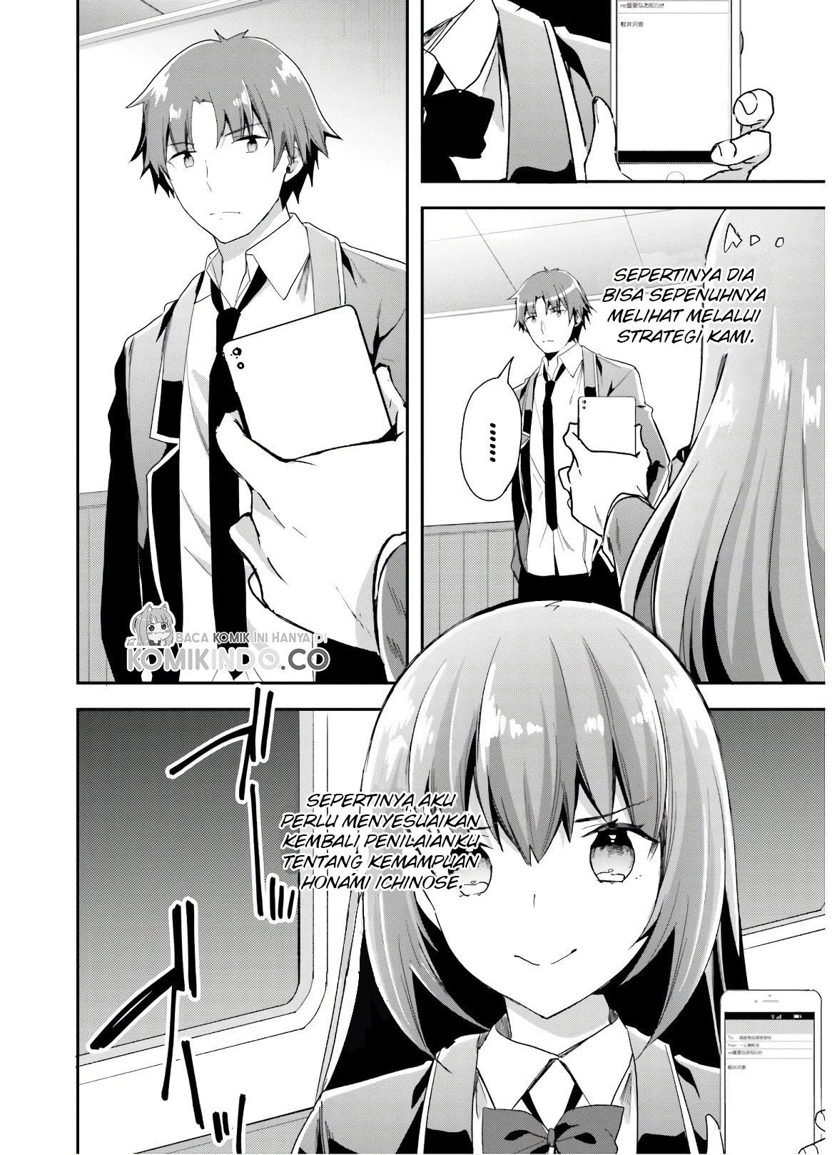 Youkoso Jitsuryoku Shijou Shugi no Kyoushitsu e Chapter 50 Bahasa Indonesia