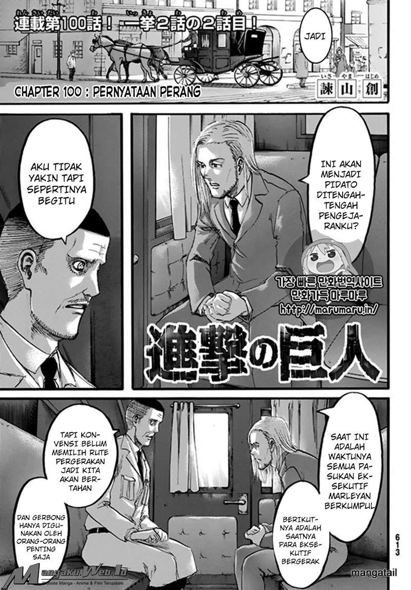 Shingeki no Kyojin Chapter 100 Bahasa Indonesia