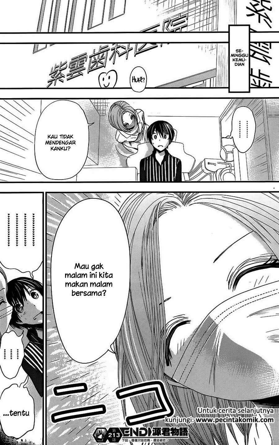 Minamoto-kun Monogatari Chapter 213 Bahasa Indonesia