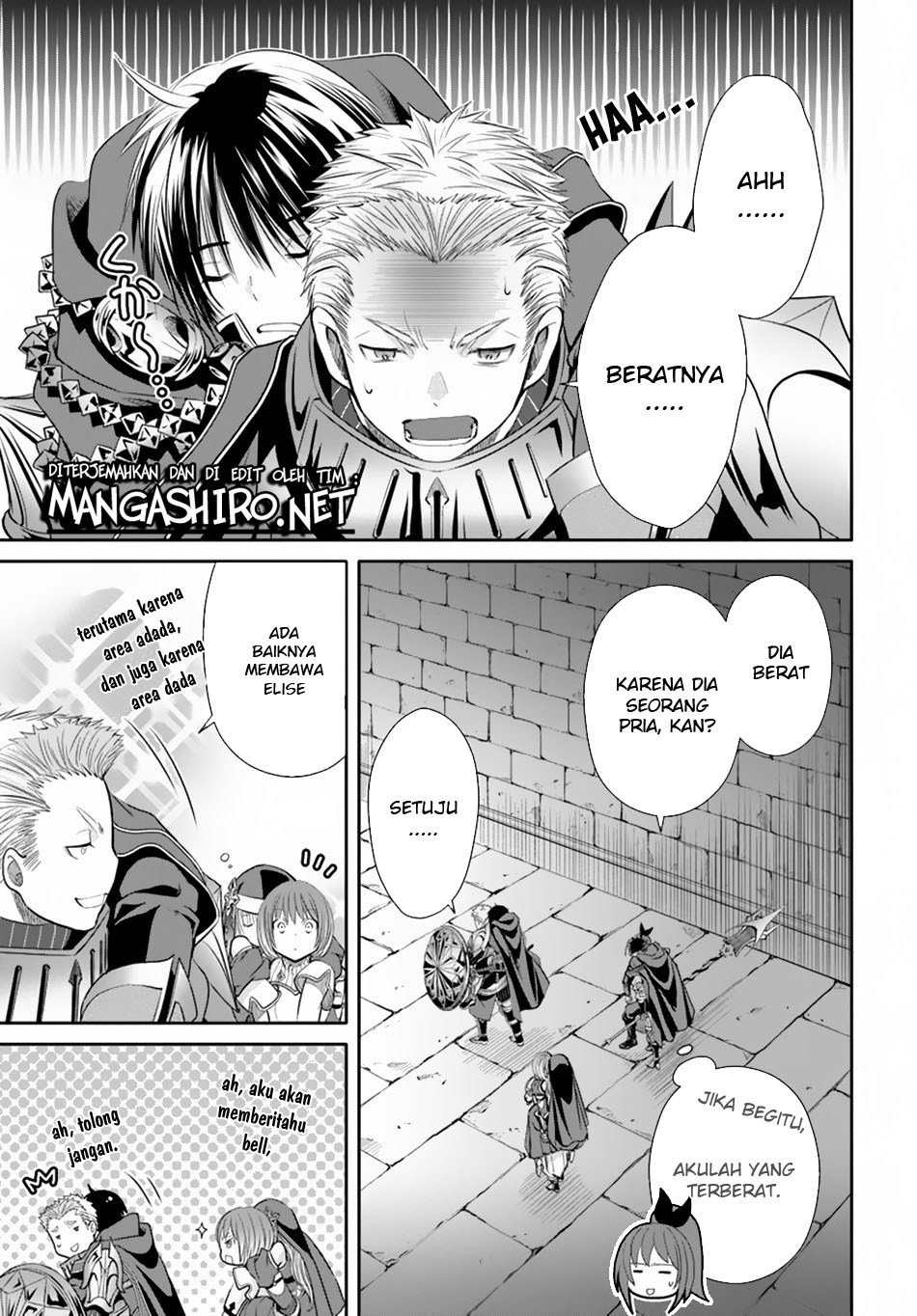 Hachinan tte, Sore wa Nai Deshou! Chapter 35 Bahasa Indonesia