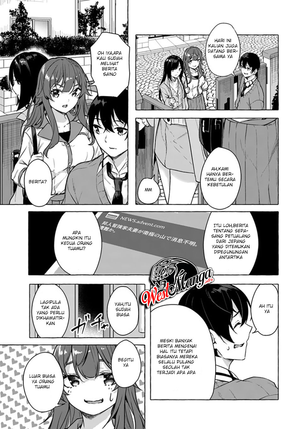 Sekkusu and danjon! ~ Wagaya no chika ni, H kaisū = reberu no danjon ga shutsugen shita?! Chapter 17 Bahasa Indonesia