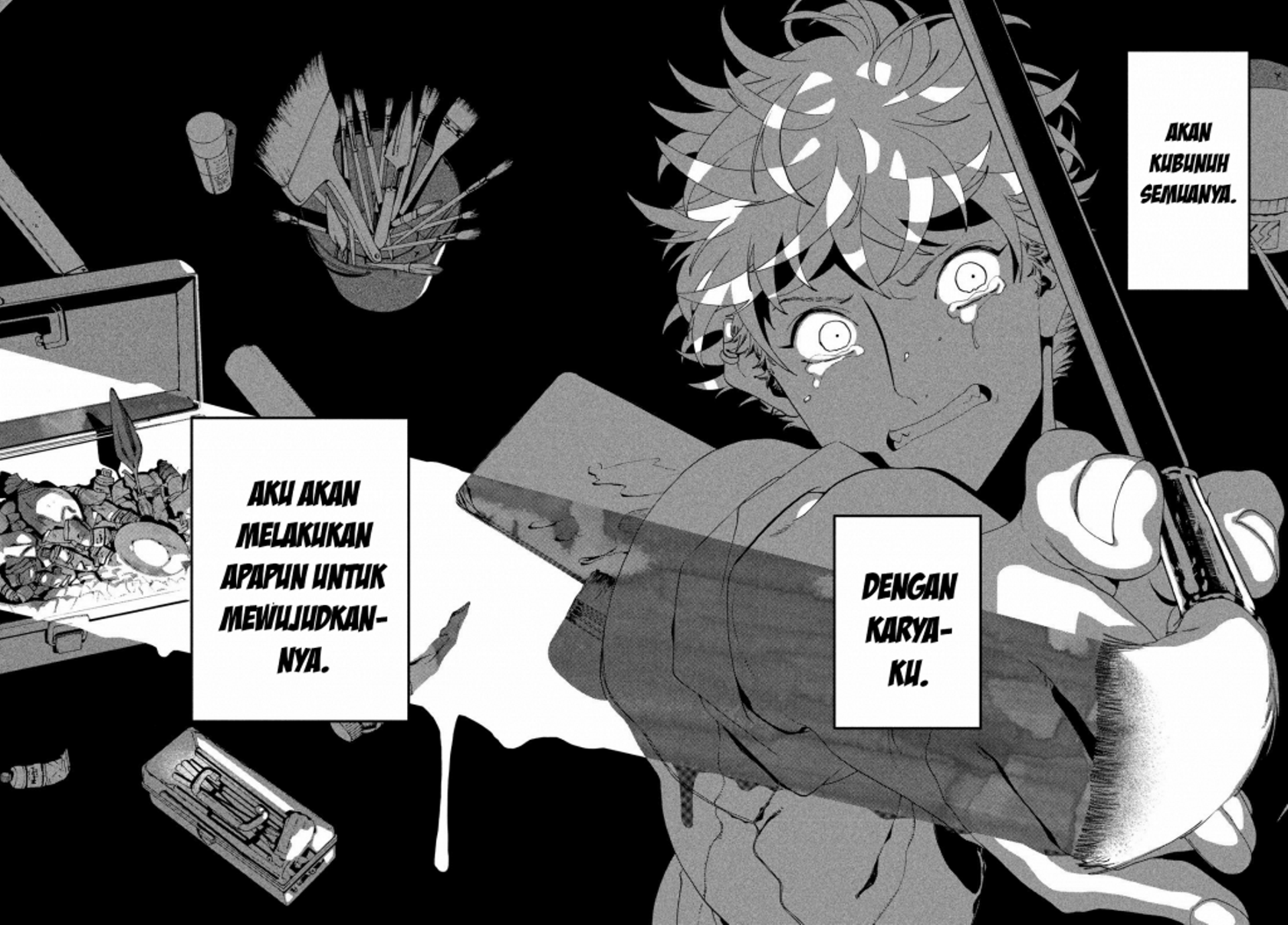 Blue Period. Chapter 08 Bahasa Indonesia