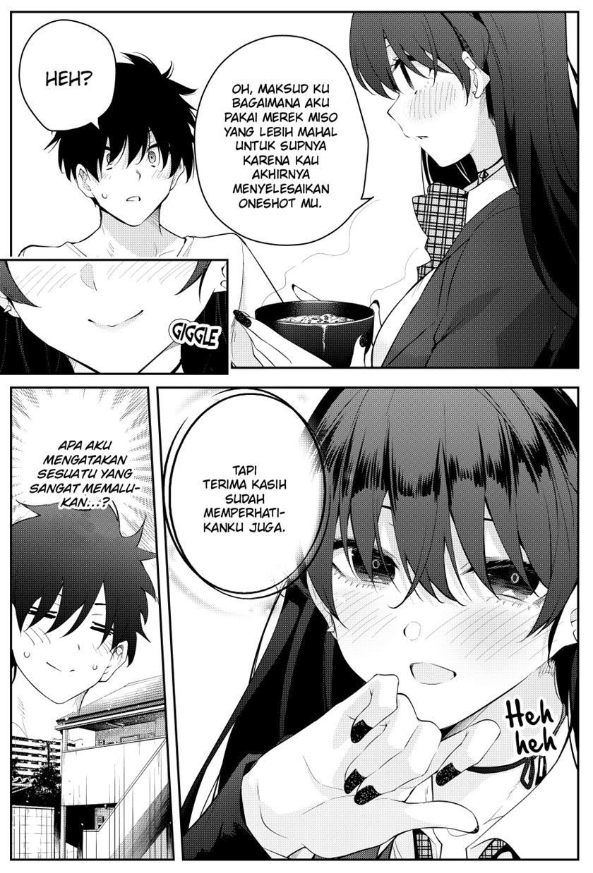 Mishiranu Joshikousei ni Kankensareta Mangaka no Hanashi Chapter 39 Bahasa Indonesia