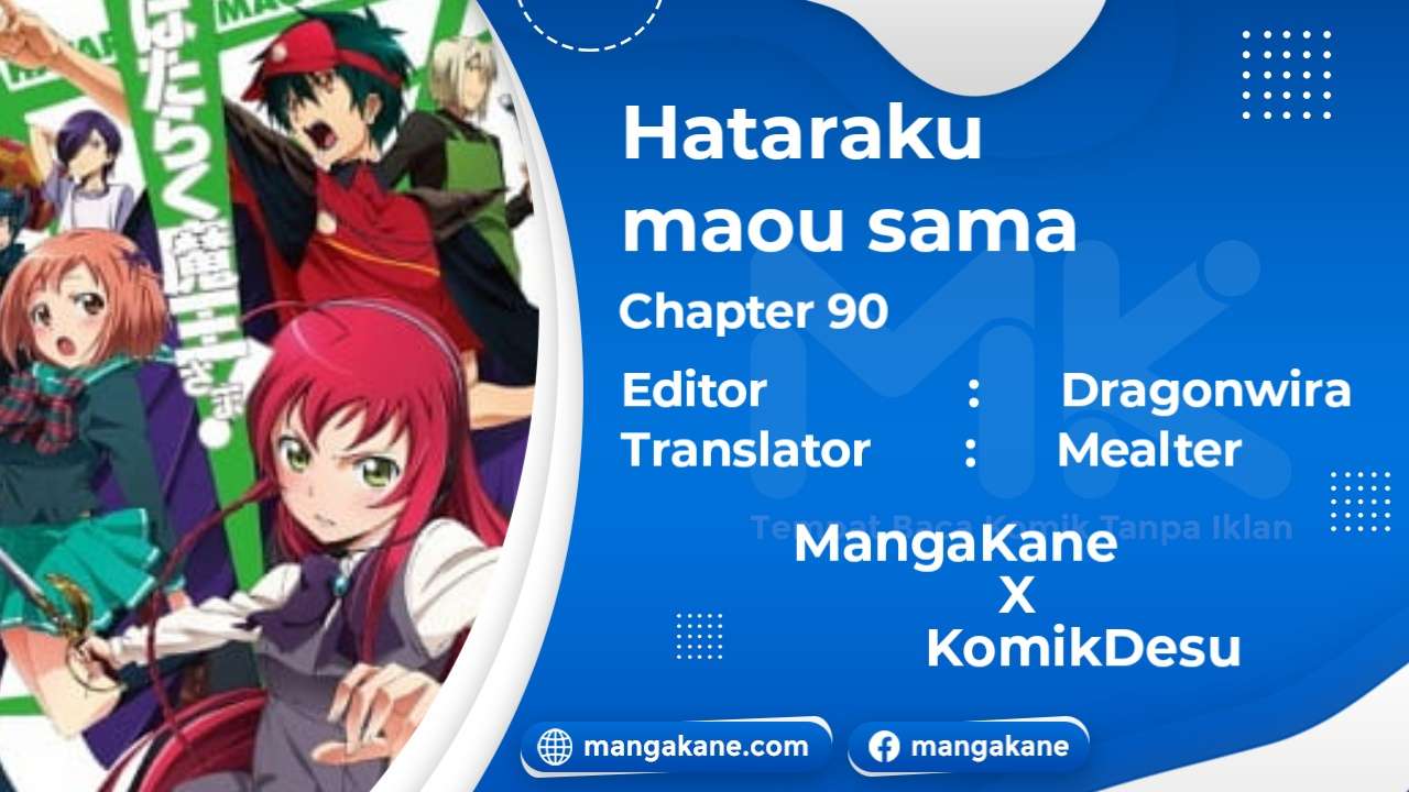 Hataraku Maou-sama! Chapter 90 Bahasa Indonesia