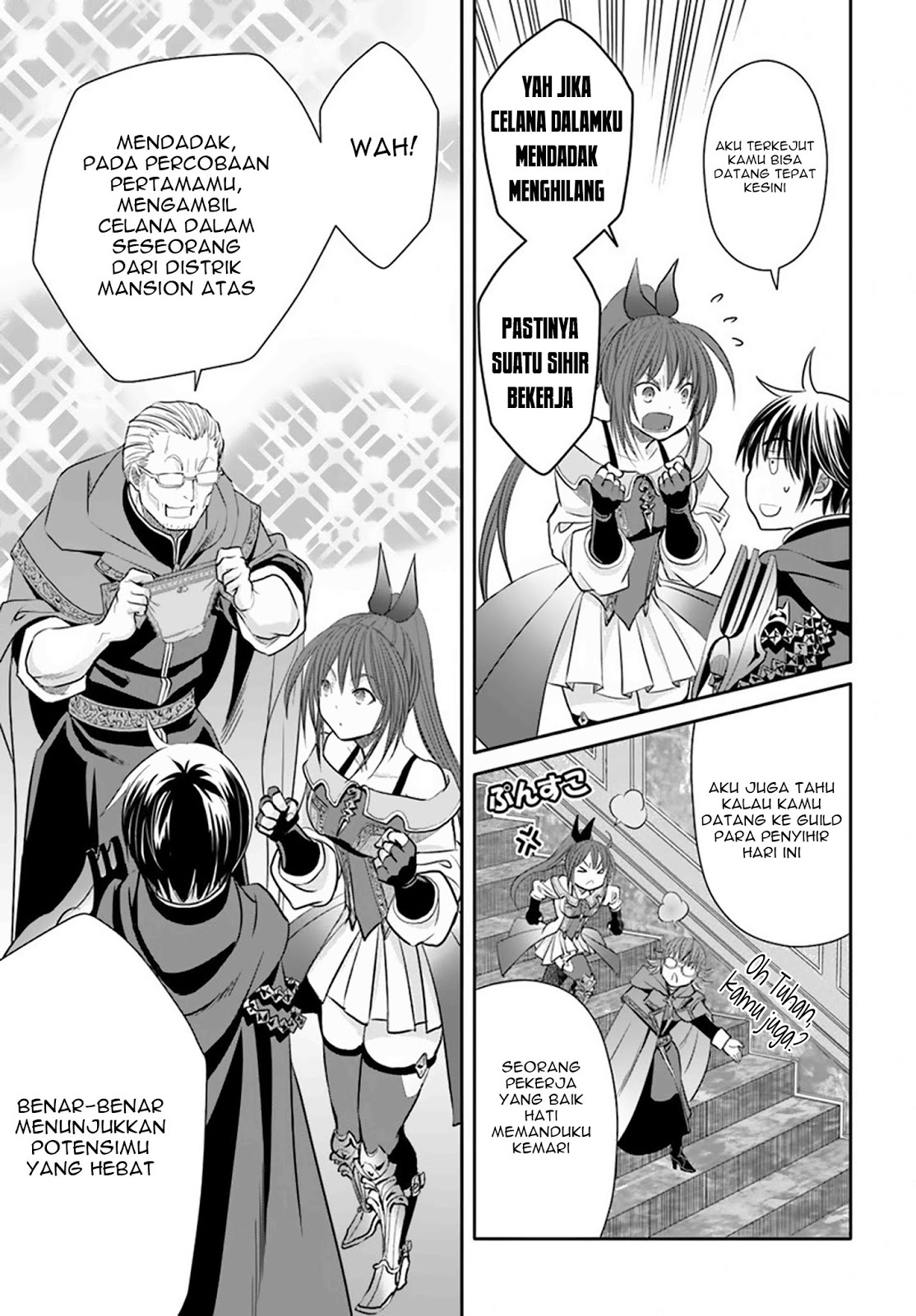 Hachinan tte, Sore wa Nai Deshou! Chapter 40 Bahasa Indonesia