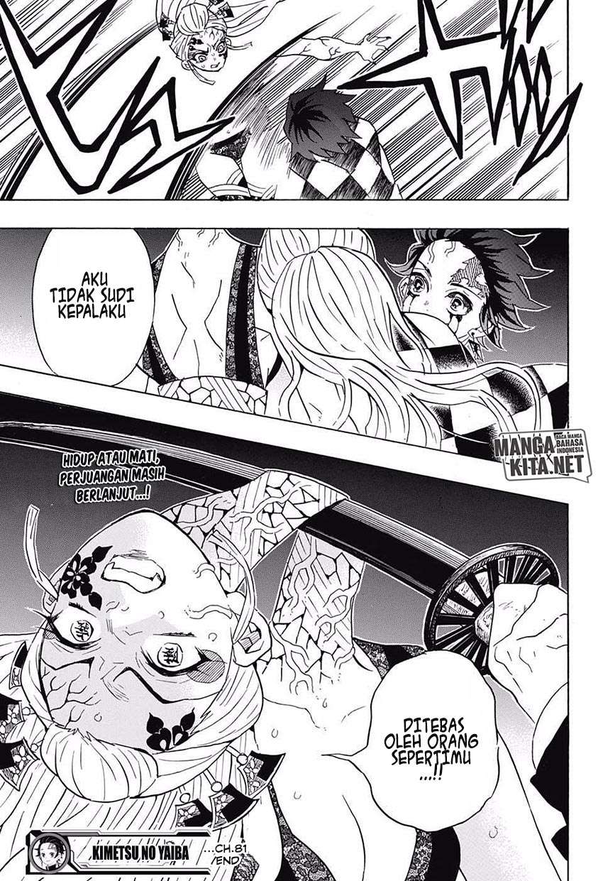 Kimetsu no Yaiba Chapter 81 Bahasa Indonesia